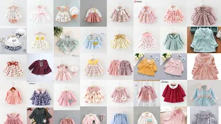 Top trending new born  babygirl dresses /newborn baby frocks /newborn baby dresses /kids dresses