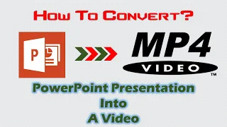 Конвертировать PPT в MP4 | Конвертируйте презентацию PowerPoint в MP4P