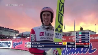 Skifliegen Vikersund 2017: NEUER WELTREKORD STEFAN KRAFT SPRUNG 253,5 METER! |