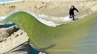 They connected River to Ocean and formed waves to surf!