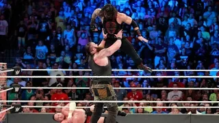Full Match - Brock Lesnar vs Roman Reigns vs Samoa Joe vs Braun Strowman - WWE Sumerslam 2018