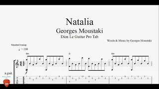 Georges Moustaki - Natalia - Guitar Tabs
