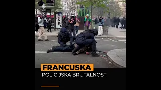 Grupe za ljudska prava optužuju francusku policiju za brutalnost