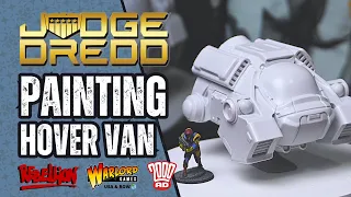 Warlord Games & 2000 AD - Judge Dredd Hover Van Unboxing