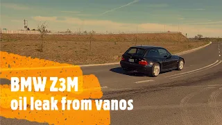 BMW Z3M | GRZECHOCZĄCY VANOS | wyciek oleju | oil leak from vanos | Adam Kunc