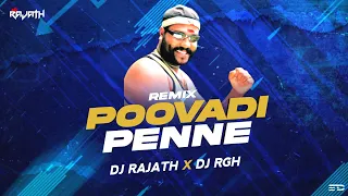 POOVADI PENNE | REMIX | DJ RAJATH | DJ RGH | ABHISHEK NAIK VISUAL | DOWNLOAD LINK IN DESCRIPTION