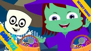 Umi Uzi | trick or treat | Halloween song | Rhymes for kids | Music for babies