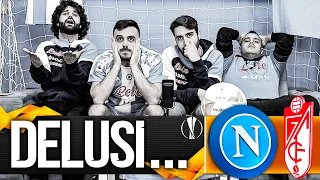 😫 DELUSI... NAPOLI 2-1 GRANADA | LIVE REACTION EUROPA LEAGUE NAPOLETANI HD