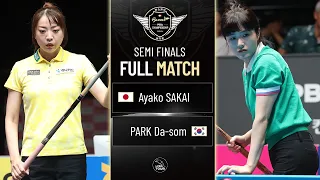 FULL MATCH: Ayako SAKAI - PARK Da-som | LPBA Bán Kết | SY Bazzar Championship 2023