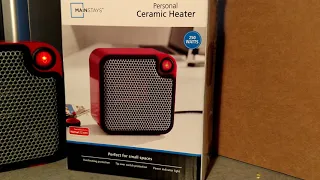 Mainstays personal ceramic heater review