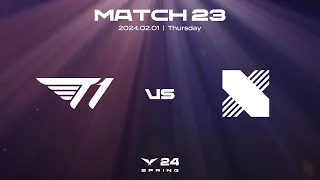 T1 vs. DRX | Match23 Highlight 02.01 | 2024 LCK Spring Split