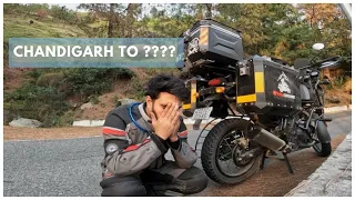 Day 5 - Chandigarh to NOT Jibhi! | Royal Enfield Himalayan PUNCTURED, Chalo Spiti #SoloRide