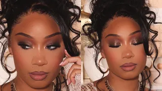 Chocolate Brown Smokey Eye Makeup Tutorial 🤎