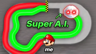Mario Kart vs… an Actual Super A.I.