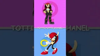 Sonic Characters Gender Swap meme  Sonic Cambio De Género