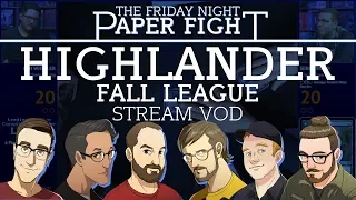 LRR Canadian Highlander League - Fall Ep3 || Friday Night Paper Fight
