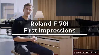 Roland F-701 - Jacob's Piano First Impressions | Digitalpiano.com