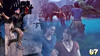 Uncharted The Lost Legacy Walkthrough Gameplay Part 7 - Riding an Elephant 🔥 (Uncharted 4 DLC)