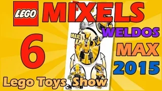 Лего  Миксели  6  серия ВЕЛДОСЫ  МАКС - LEGO MIXELS SERIES  6 WELDOS MAX