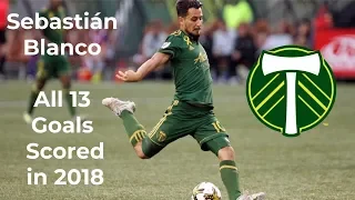Sebastián Blanco - All 13 Goals Scored in 2018