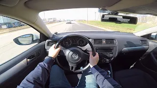 2013 VW JETTA VI POV Test Drive