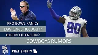 Cowboys Rumors: DeMarcus Lawrence Holdout, Byron Jones Extension, Pro Bowl Panic & Coaching Staff