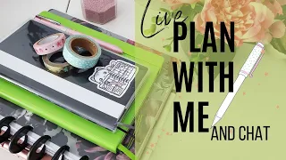 Live: PLAN WITH ME Today - LEARN HOW TO PLAN YOUR WEEK and Organize your life