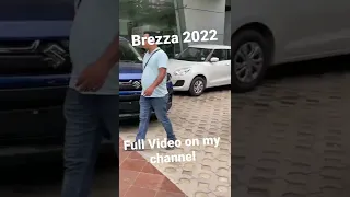 All New Brezza 2022🔥__VXI and ZXI Model 🤘🏻#shorts #shortvideo #youtube #youtubeshorts #brezza