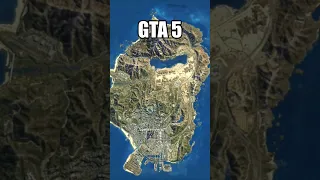 GTA Which Game Has the Biggest Map🗺️? GTA 5 vs GTA 6