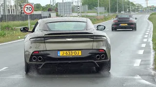 Supercars Accelerating in Rain! RS6 Milltek, M3 F80 iPE, DBS, M2C, C6 Z06, F8, Exige, GT3RS, 720S..!