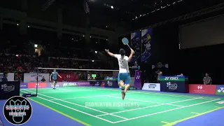 Badminton Legend Liew Daren power backhand likely TauFik Hidayat & Lee Zii Jia