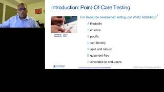 Advances in Point-Of-Care Testing for Infectious Diseases