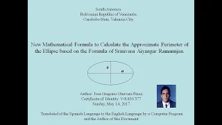 New Perimeter of the Ellipse modifying Ramanujan.