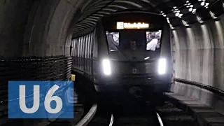 Munich Underground // Futuristic C2 trains on the U6 in Germany