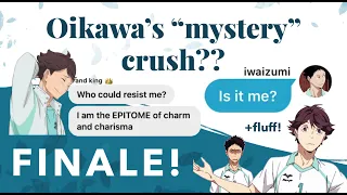 Finally...Iwaizumi guesses Oikawa’s crush!? 3/3 (IwaOi text story)