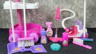 6 Minutes Satisfying with Unboxing Super Cute Sweet Home Magical Play Set | Pink Cleaning Cart ASMR