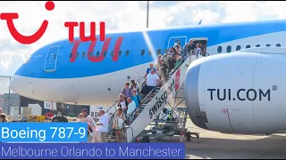 | Trip Report | Overnight on the 787! |TUI Airways Boeing 787-9 Melbourne Orlando to Manchester