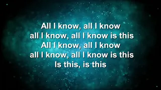 The Weeknd - All I Know  ft  Future (Lyrics Video)