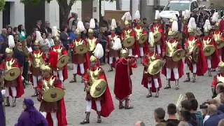 Salida Calle Ancha Viernes Santo | Centuria Romana Munda