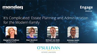 Webinar: It's Complicated - Estate Planning And Administration For The Modern Family