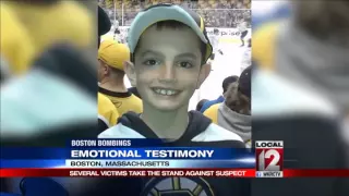 Father tells jury about boy's death at Boston Marathon