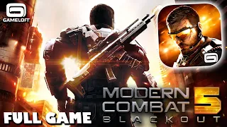 Modern Combat 5: Blackout (PC/Android/iOS Longplay, FULL GAME, No Commentary)