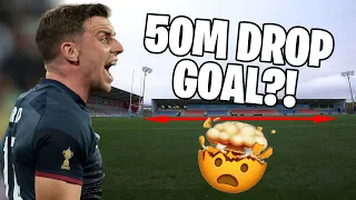 Can England's George Ford slot a drop goal from 50 metres? | Ultimate Rugby Challenge