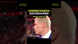 CODY RHODES É O HOMEM MAIS DRAMÁTICO DA WWE!!!