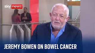 Bowel cancer: 'If I hadn't done that test, I might not be here' - Jeremy Bowen