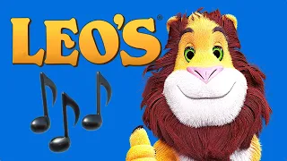 🦁🎶Leos Lekland Sång och Musik 10 gånger!! - Leker hos Leo i Borlänge - Hela låten