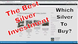 The Best SILVER Investment Hands Down! What Silver Should You Buy?