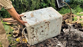 Simple Washing Machine Restoration - Cost Savings // Absolutely Incredible Restoration Skills