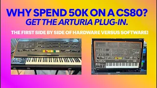 5 Sound examples of the hardware CS80 versus the Arturia CS80V. Can you hear the difference?