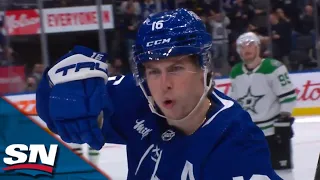 Maple Leafs' Mitch Marner, William Nylander Respond With Two Goals In 20 Seconds vs. Stars